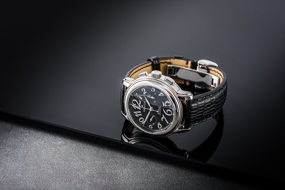 IMG_9081 Zenith El Primero Chronomaster Lady Mens watch Unisex Automatic Steel 03 1230 4002 Replica 4