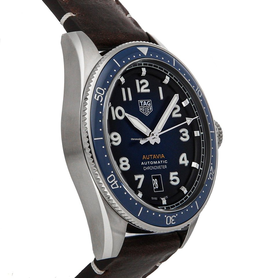 IMG_9081 TAG Heuer Autavia Mens watch Unisex Automatic Steel WBE5116FC8266 Replica 4