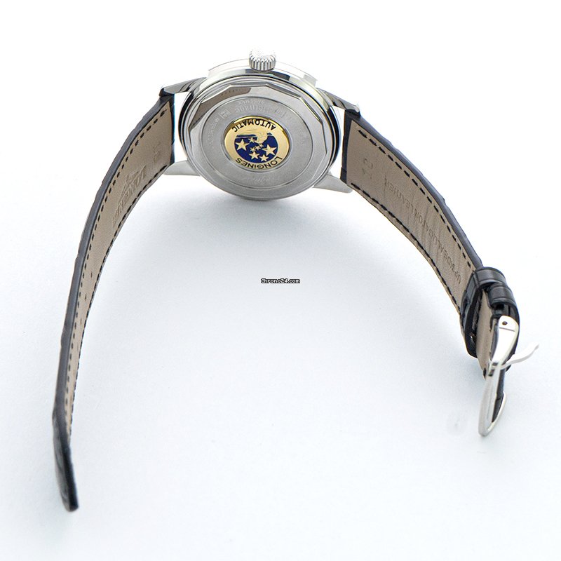 IMG_9081 Longines Conquest Heritage Mens watch Unisex Automatic Steel L16114754 Replica 4