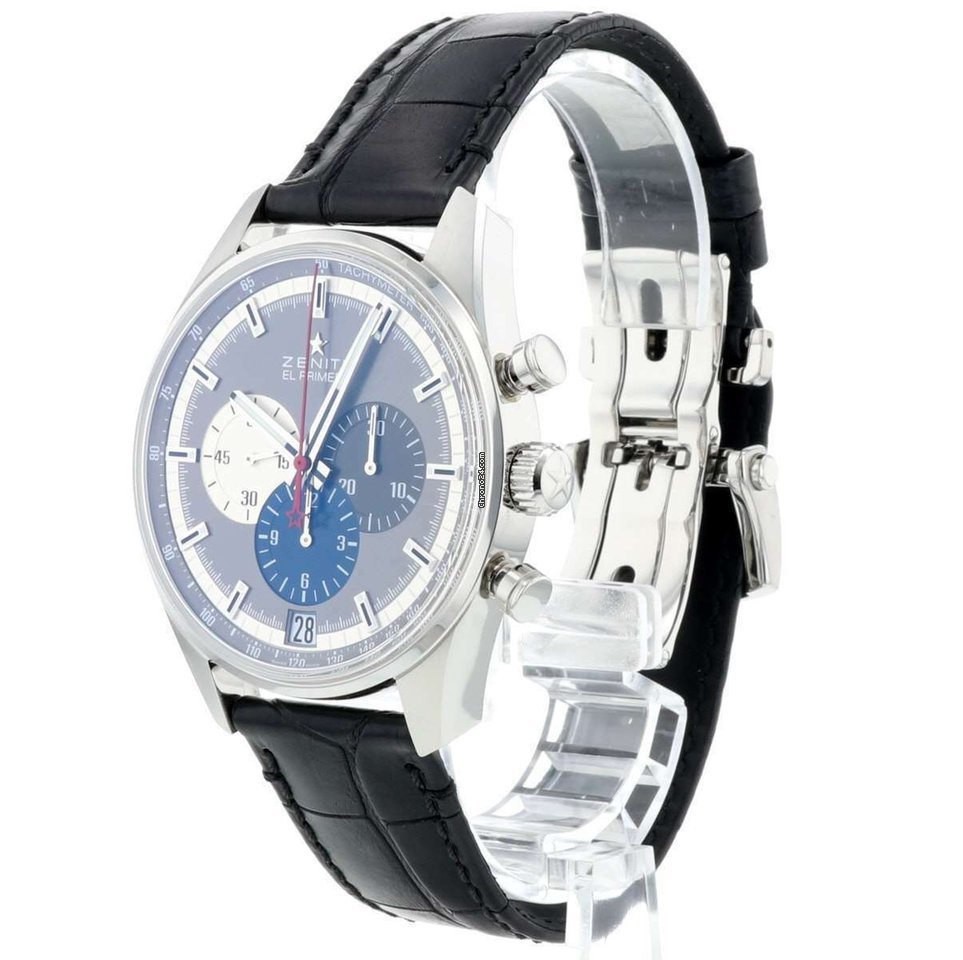 IMG_9081 Zenith El Primero 36000 VpH Mens watch Unisex Automatic Steel 03.2040.400 26.C496 Replica 4