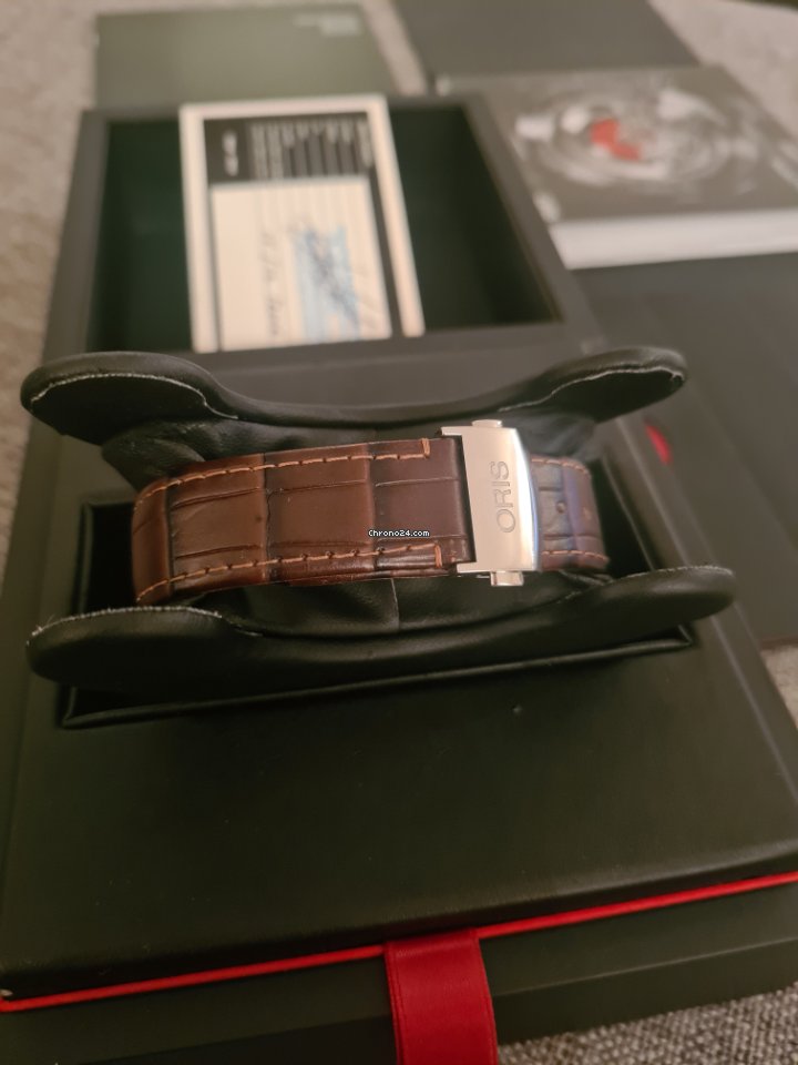 IMG_9081 Oris Artelier Small Second Mens watch Unisex Automatic Steel 01 396 7580 4051-07 5 21 05 Replica 4