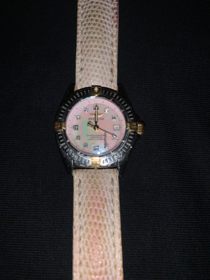 Breitling Callistino Womens watch Quartz Gold Steel B72345 Replica 4