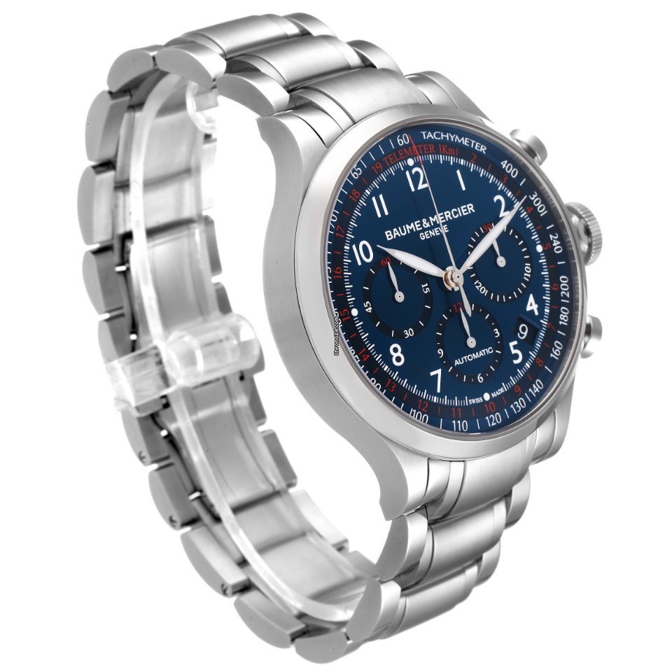 Baume & Mercier Capeland Mens watch Unisex Automatic Steel 10066 Replica 4