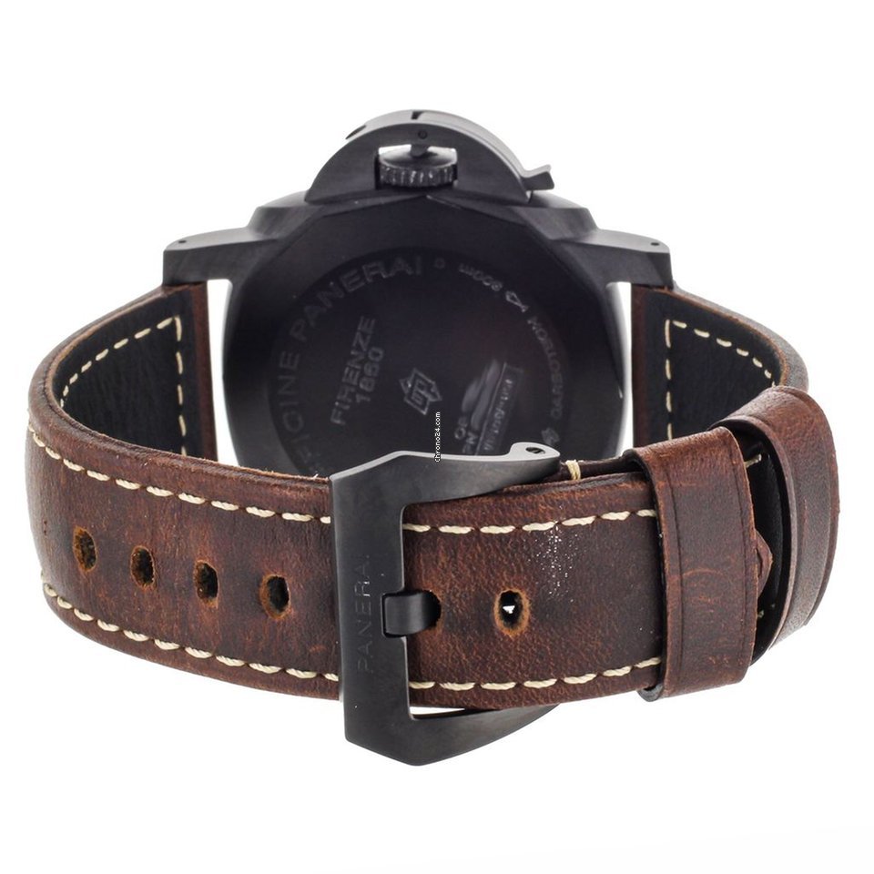 IMG_9081 Panerai Luminor Marina 1950 3 Days Automatic Mens watch Unisex Automatic Carbon PAM661 Replica 4