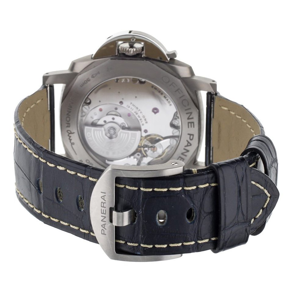 IMG_9081 Panerai Luminor Due Mens watch Unisex Automatic Titanium PAM964 Replica 4