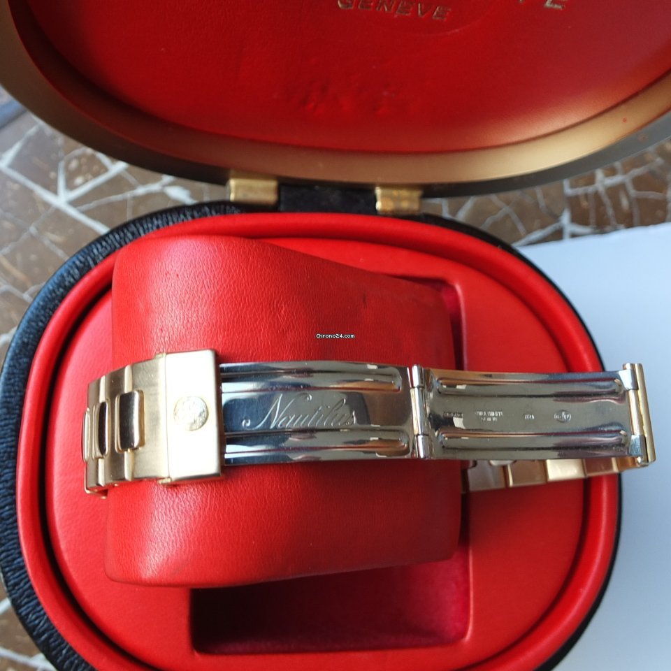 IMG_9081 Patek Philippe Nautilus Mens watch Unisex Automatic Yellow gold 3700 1 PP Nautilus GG Jumbo Replica 4