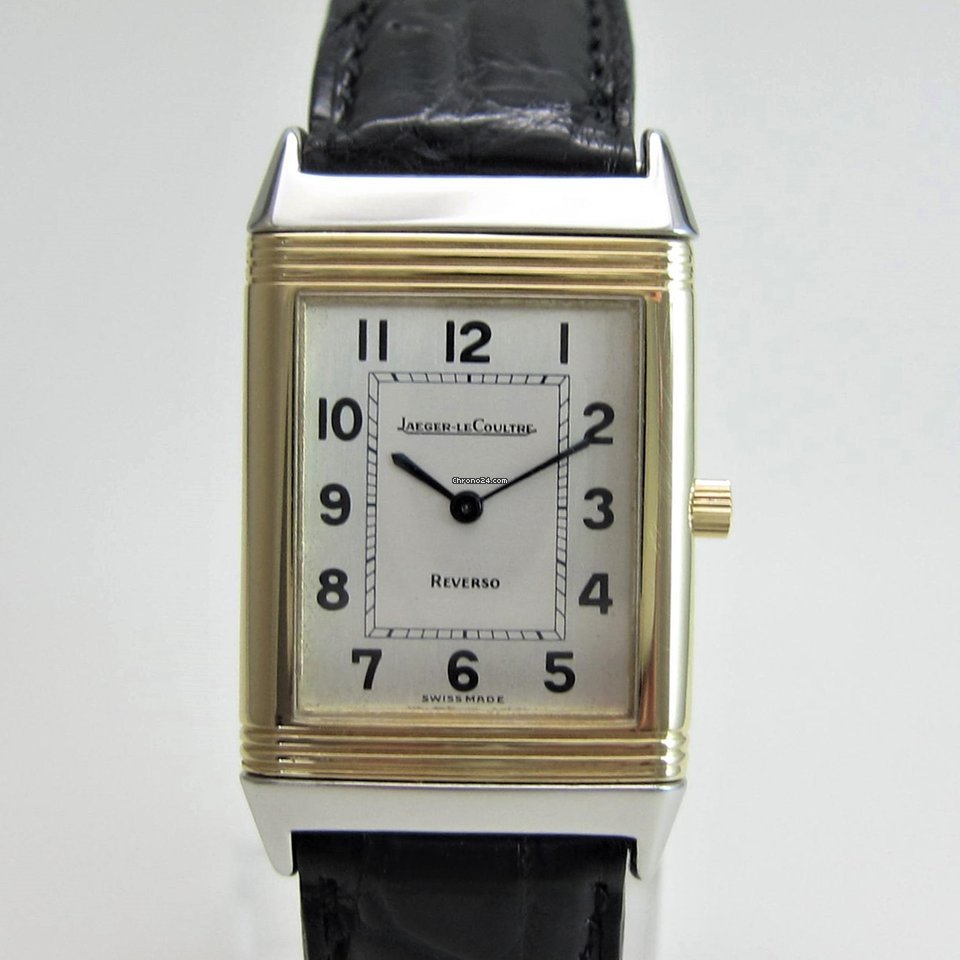 IMG_9081 Jaeger-LeCoultre Reverso Classique Mens watch Unisex Manual winding Gold Steel 250.5.86 Replica 4
