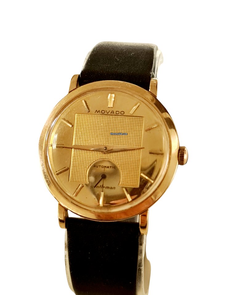 IMG_9081 Movado Mens watch Unisex Automatic Rose gold R8483 Replica 4