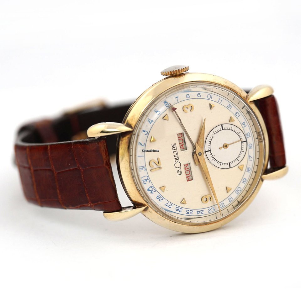 IMG_9081 Jaeger-LeCoultre Mens watch Unisex Manual winding Yellow gold 2904 Replica 4