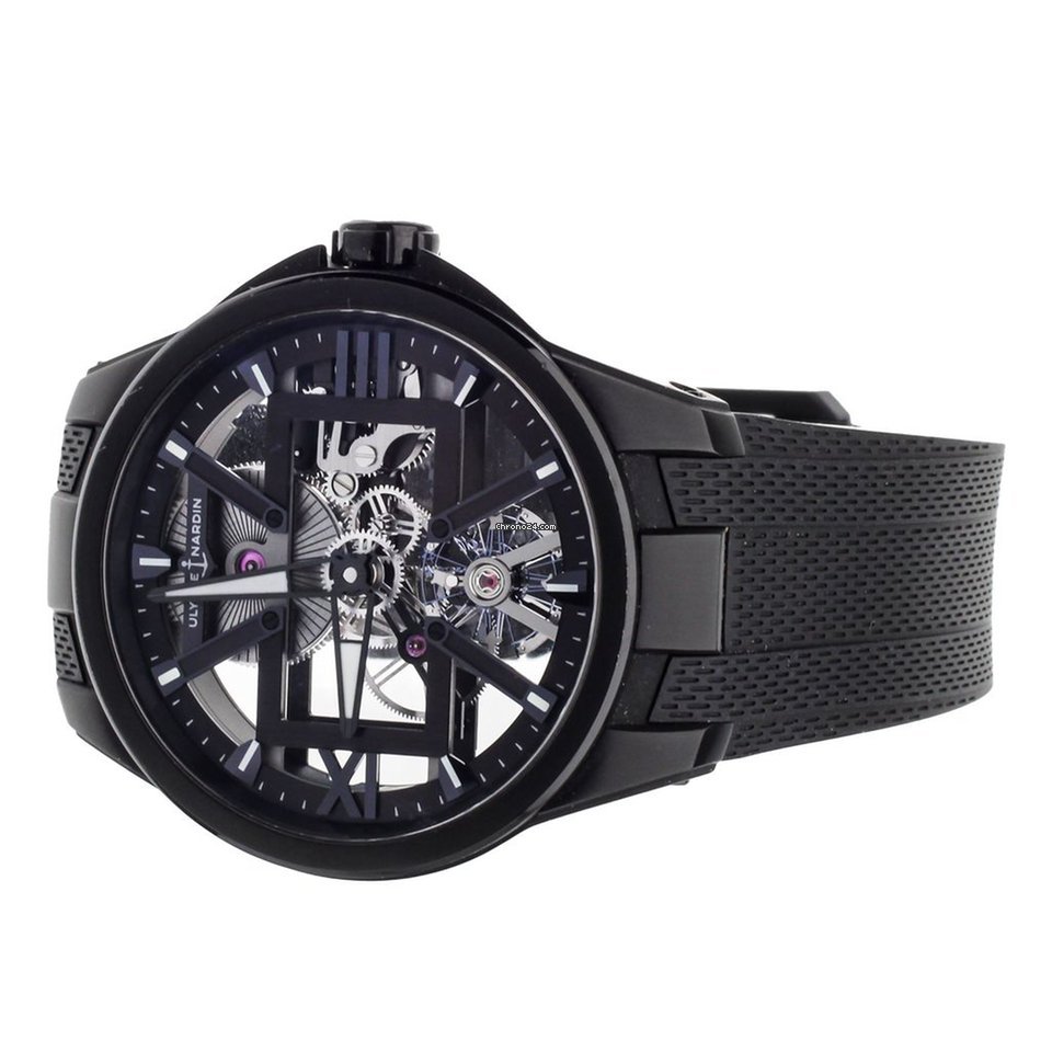 IMG_9081 Ulysse Nardin El Toro Black Toro Mens watch Unisex Manual winding Titanium 3713-260-3 Replica 4