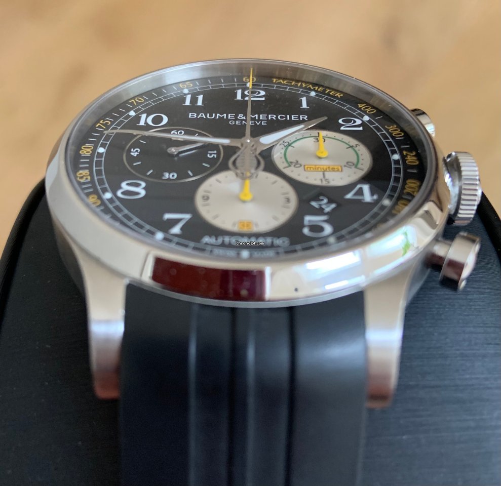 Baume & Mercier Capeland Mens watch Unisex Automatic Steel 10281 Replica 4