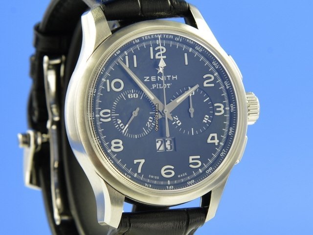 IMG_9081 Zenith El Primero Big Date Special Automatic Steel 0324104010 Replica 4