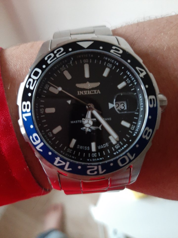 IMG_9081 Invicta Mens watch Unisex Quartz Steel inv-25821 Replica 4