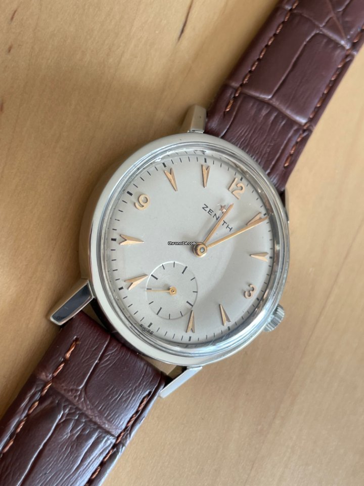 Zenith Mens watch Unisex Manual winding Steel 041D379 Replica 4