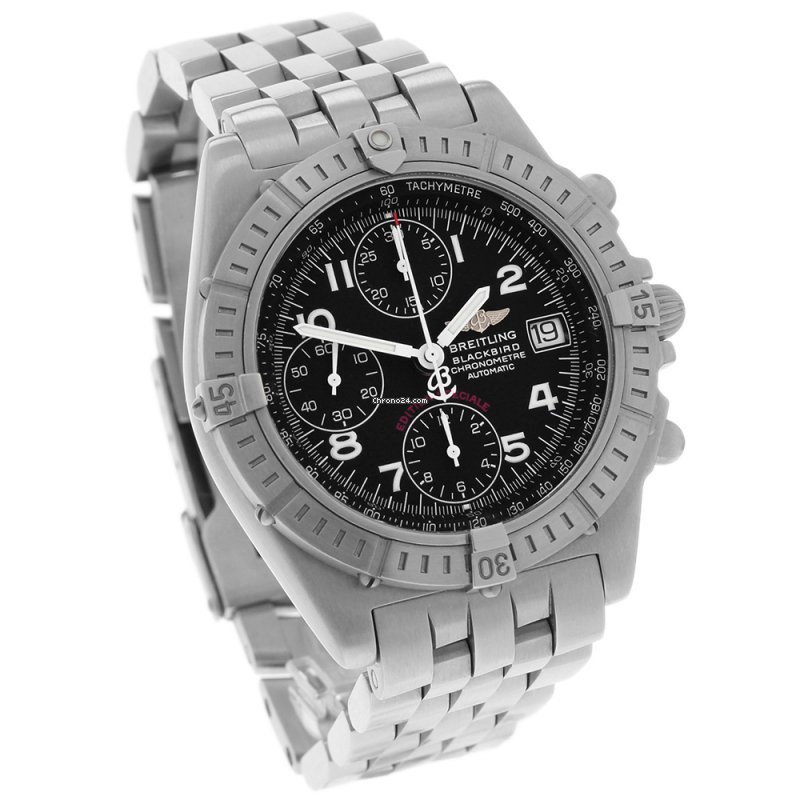 IMG_9081 Breitling Blackbird Mens watch Unisex Steel A13353 Replica 4