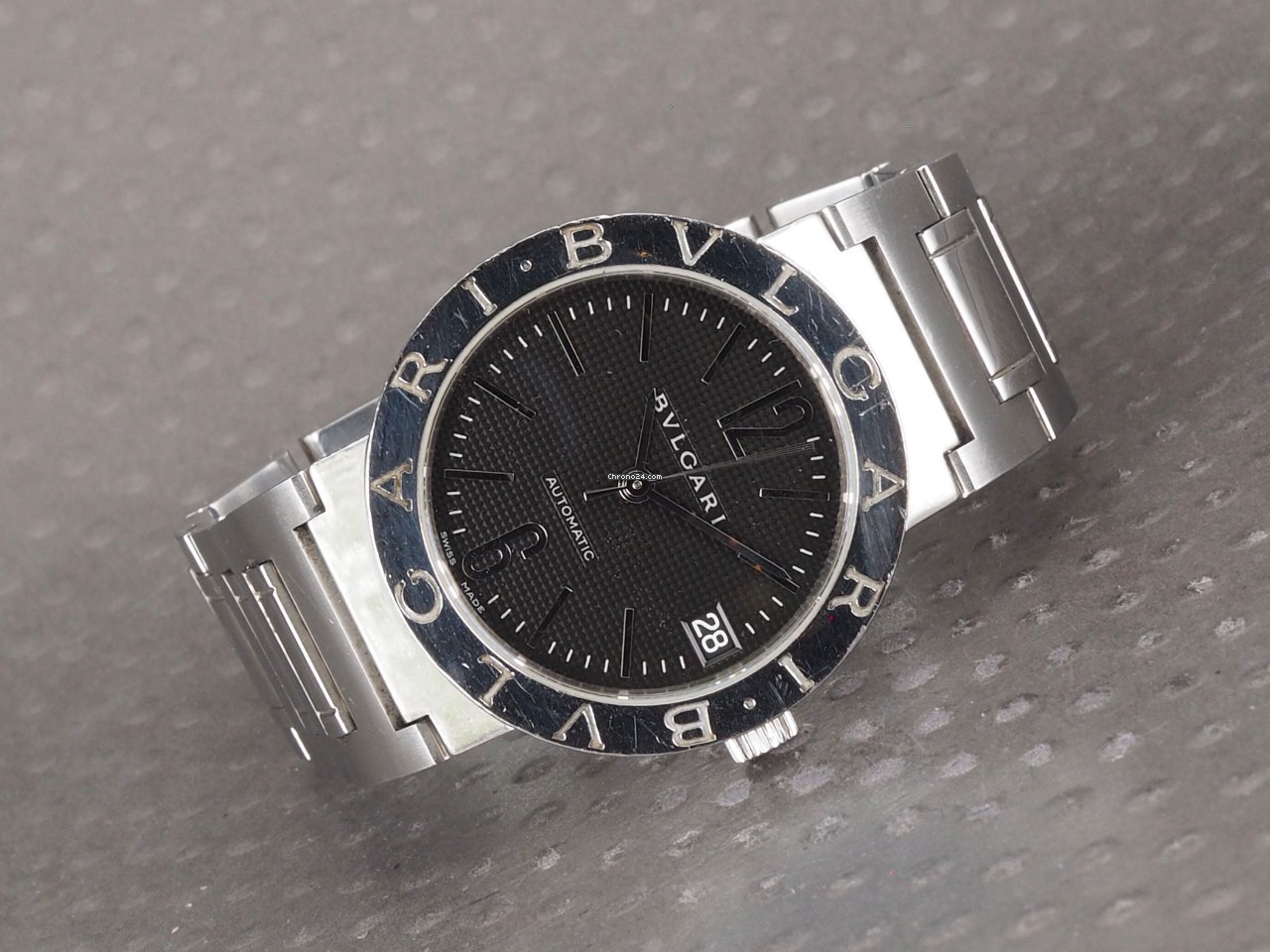 Bulgari Bulgari Mens watch Unisex Automatic Steel BB 33 SS Replica 4