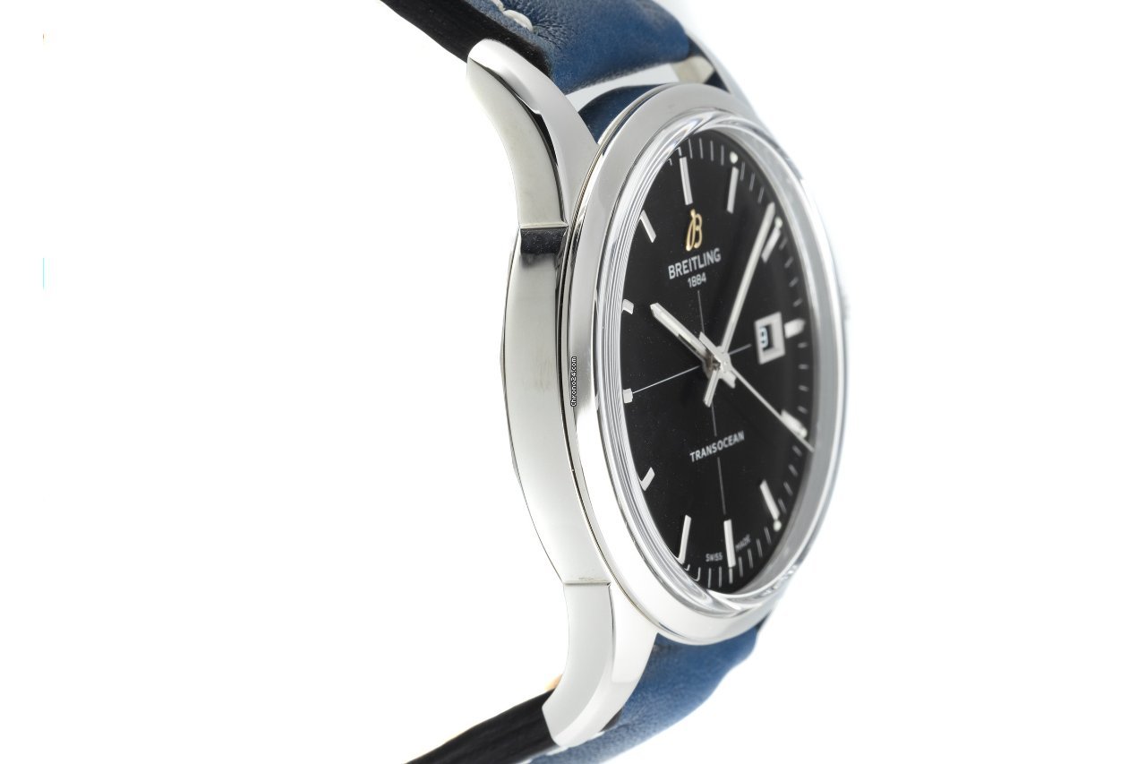 IMG_9081 Breitling Transocean Mens watch Unisex Automatic Steel A10360 Replica 4