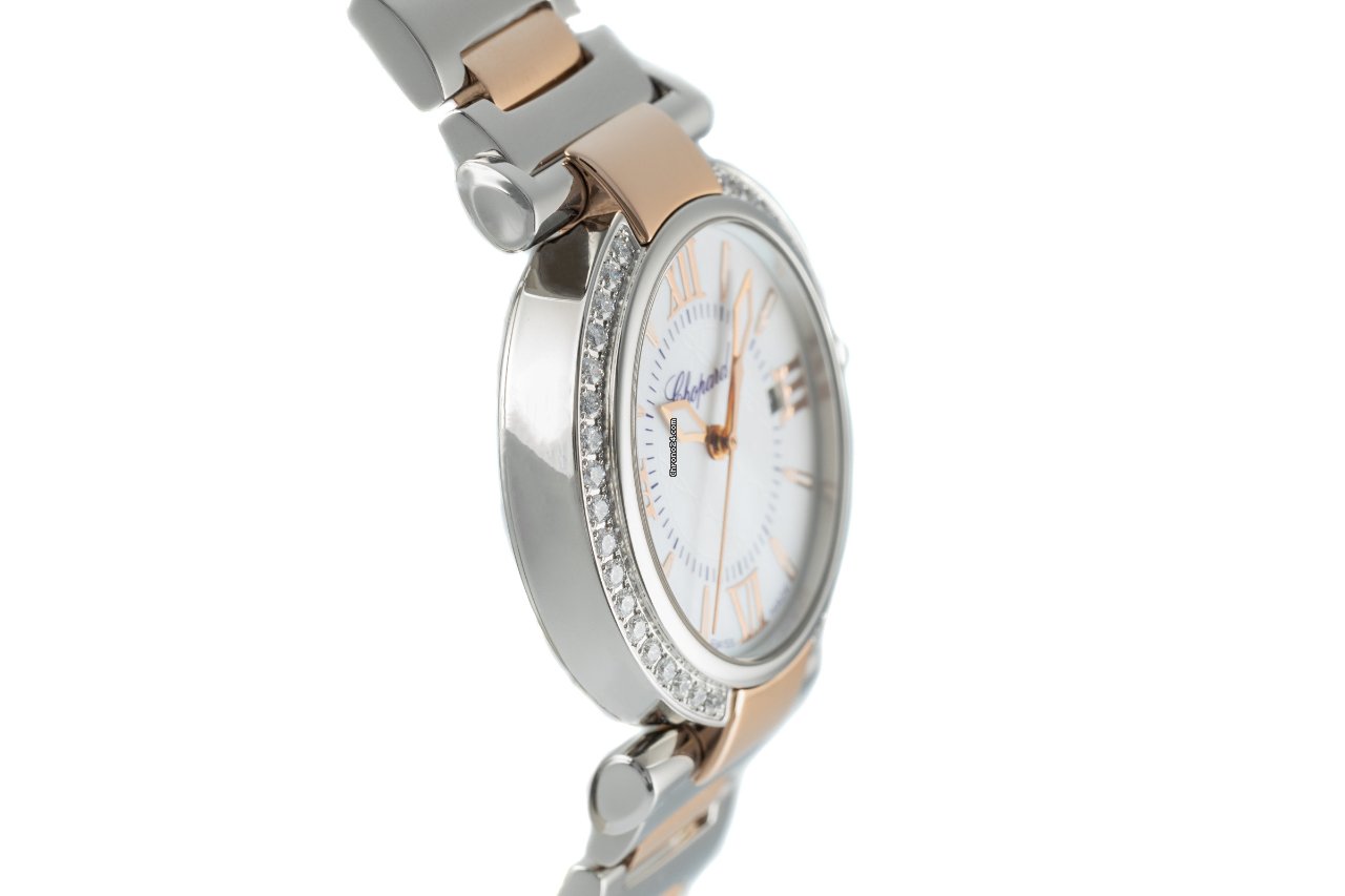 IMG_9081 Chopard Imperiale Womens watch Quartz Gold Steel 388541-6004 Replica 4