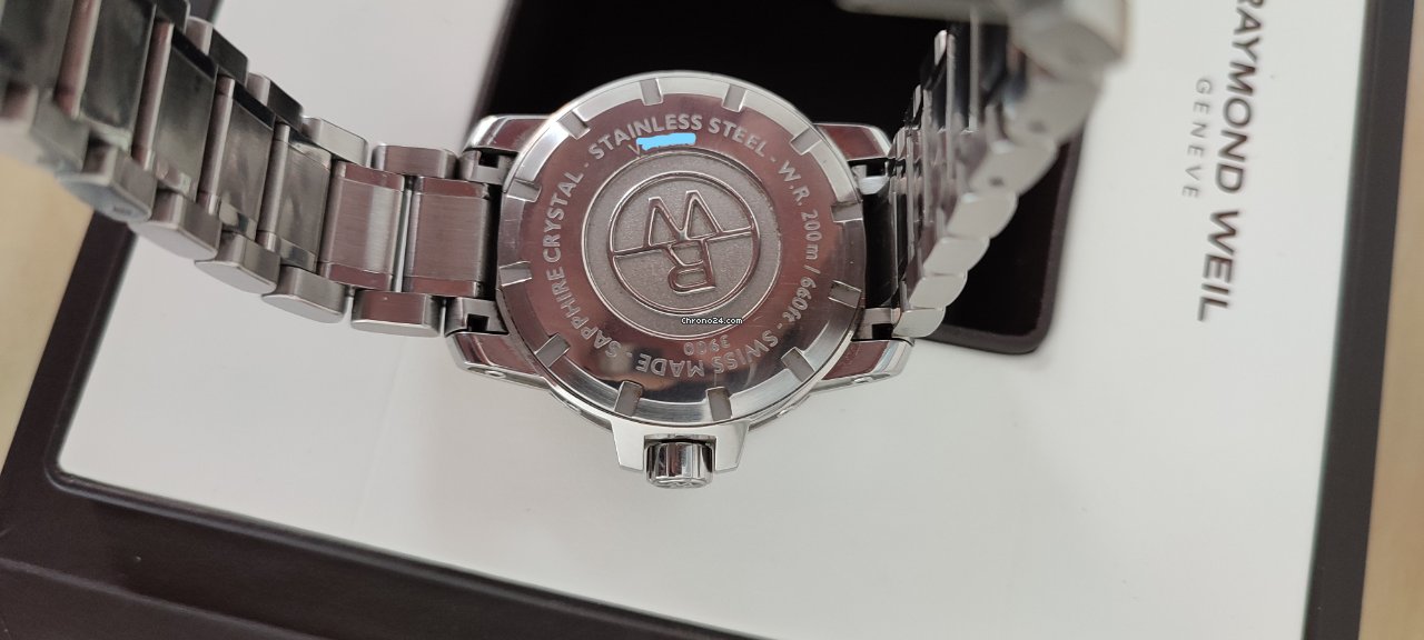 Raymond Weil Nabucco Mens watch Unisex Automatic Steel 3800-ST-05207 Replica 4
