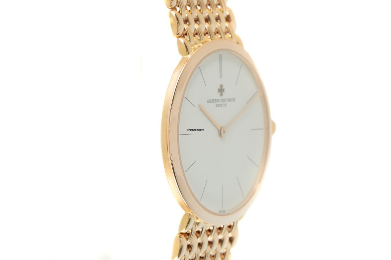 IMG_9081 Vacheron Constantin Patrimony Mens watch Unisex Manual winding Red gold 33093 Replica 4