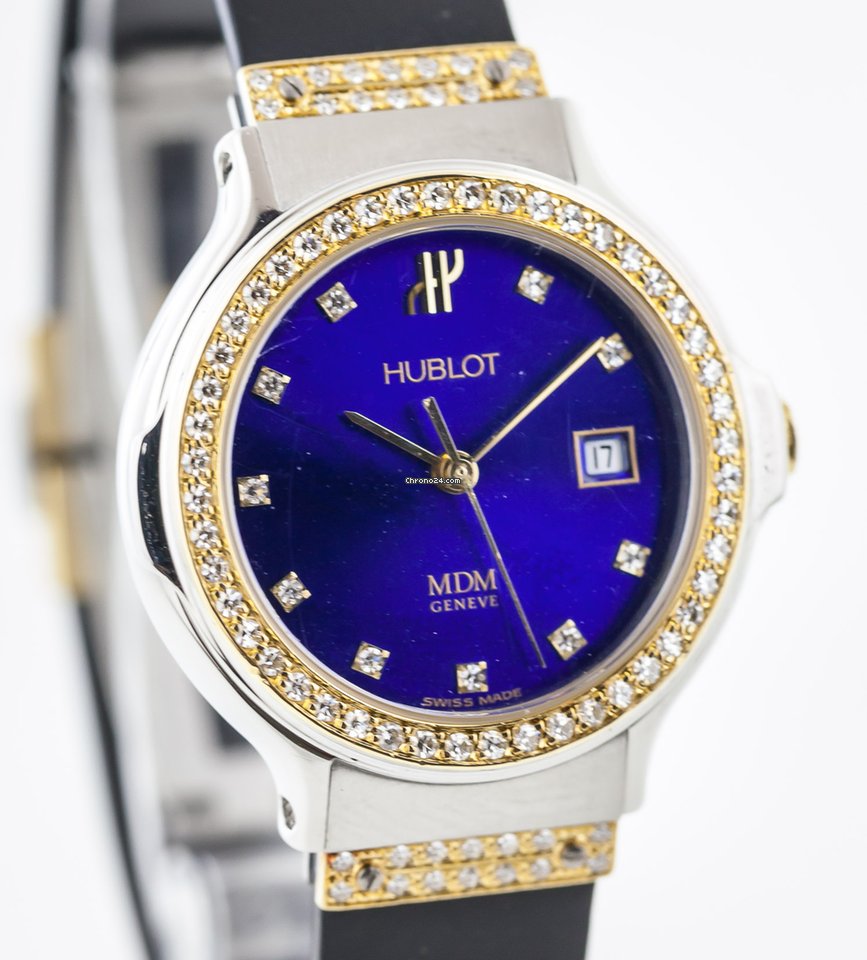 IMG_9081 Hublot Classic Womens watch Quartz Gold Steel Hublot 1393.2.054 Replica 4