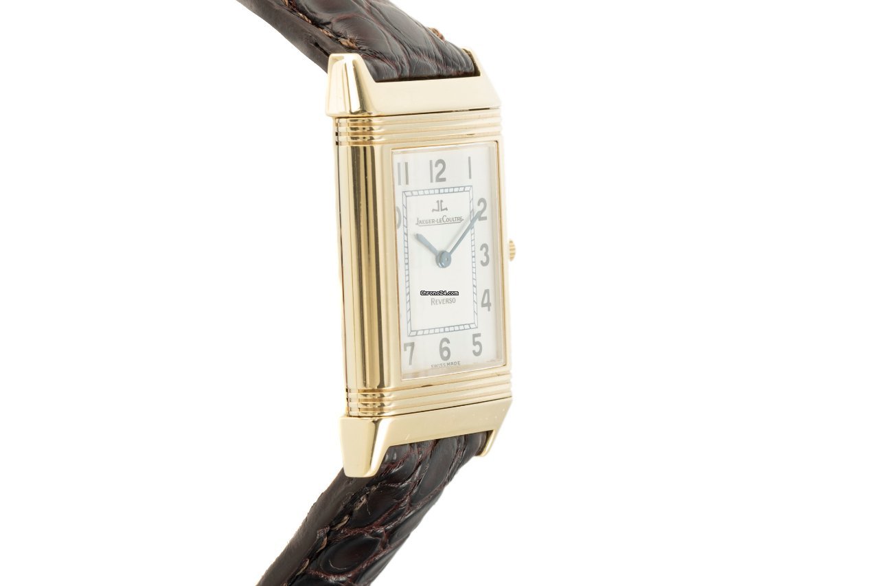 IMG_9081 Jaeger-LeCoultre Reverso Classique Mens watch Unisex Quartz Yellow gold 250.1.08 Replica 4