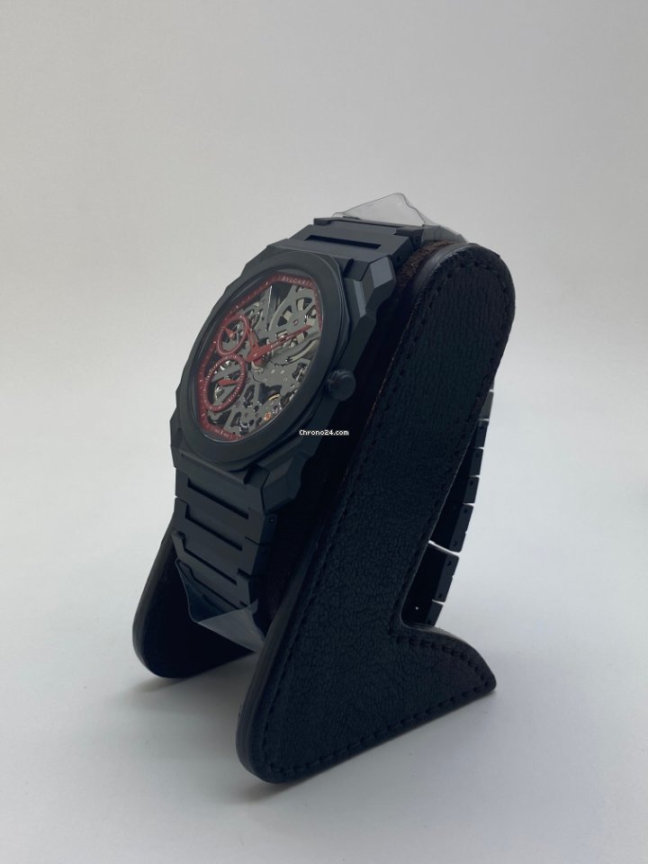 IMG_9081 Bulgari Octo Mens watch Unisex Manual winding Ceramic 103527 Replica 4
