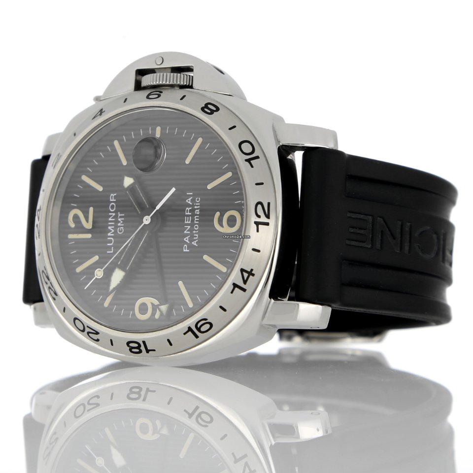Panerai Luminor GMT Automatic Mens watch Unisex Automatic Steel PAM 00023 Replica 4
