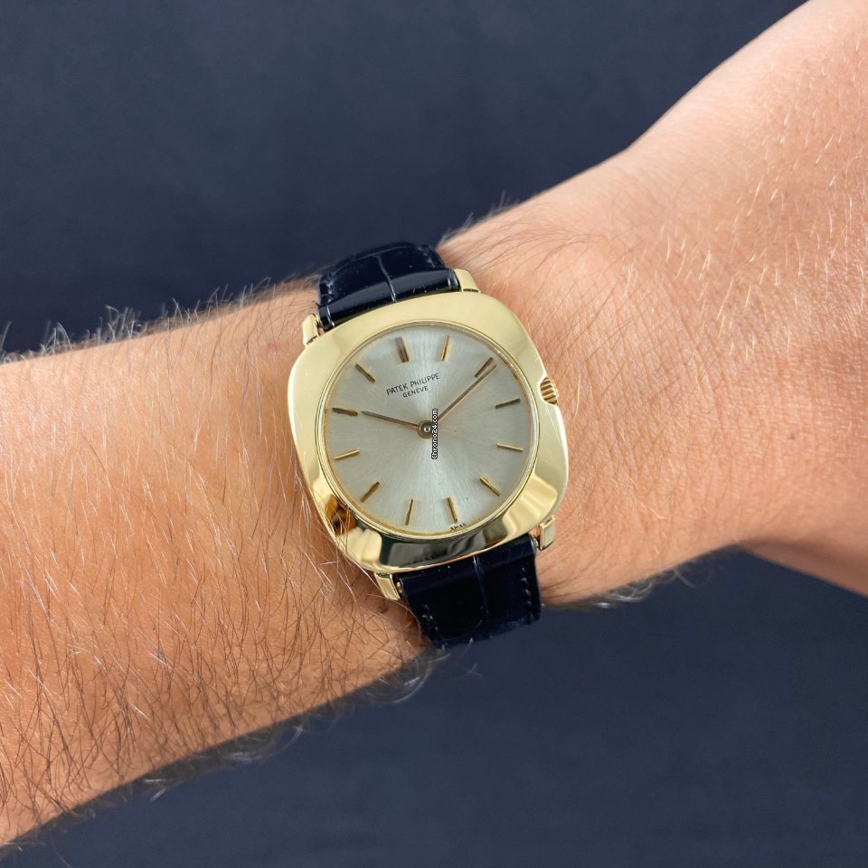 IMG_9081 Patek Philippe Vintage Mens watch Unisex Manual winding Yellow gold 3543 Replica 4