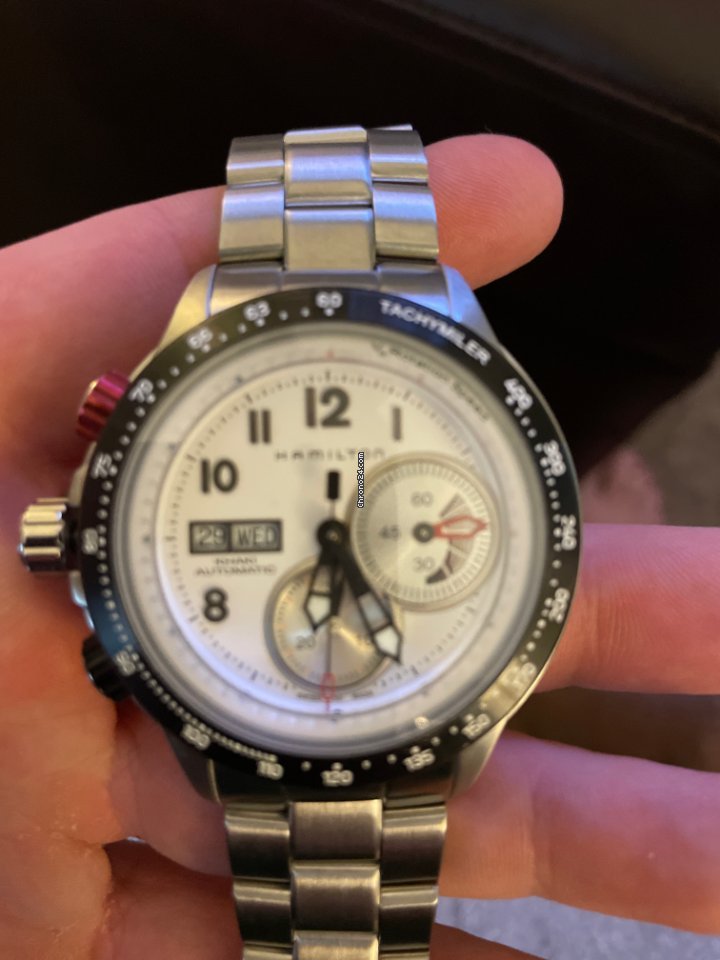 IMG_9081 Hamilton Khaki Aviation Mens watch Unisex Automatic Steel H71726213 Replica 4
