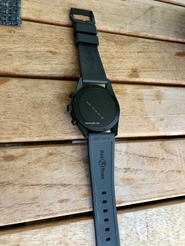 Bell & Ross Vintage Mens watch Unisex Automatic Steel BR 126 Replica 4
