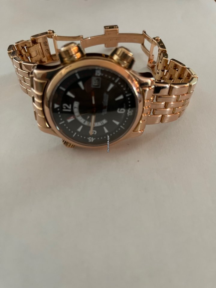 Jaeger-LeCoultre Master Memovox Mens watch Unisex Automatic Rose gold 146.2.97 Replica 4