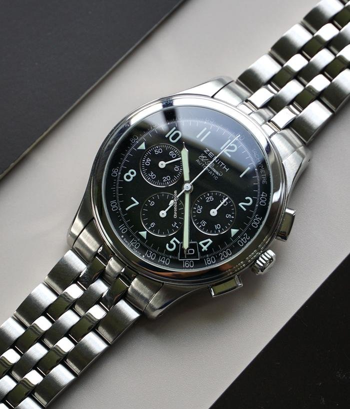 IMG_9081 Zenith El Primero Chronograph Mens watch Unisex Automatic Steel 02.0501.400 24.M501 Replica 4