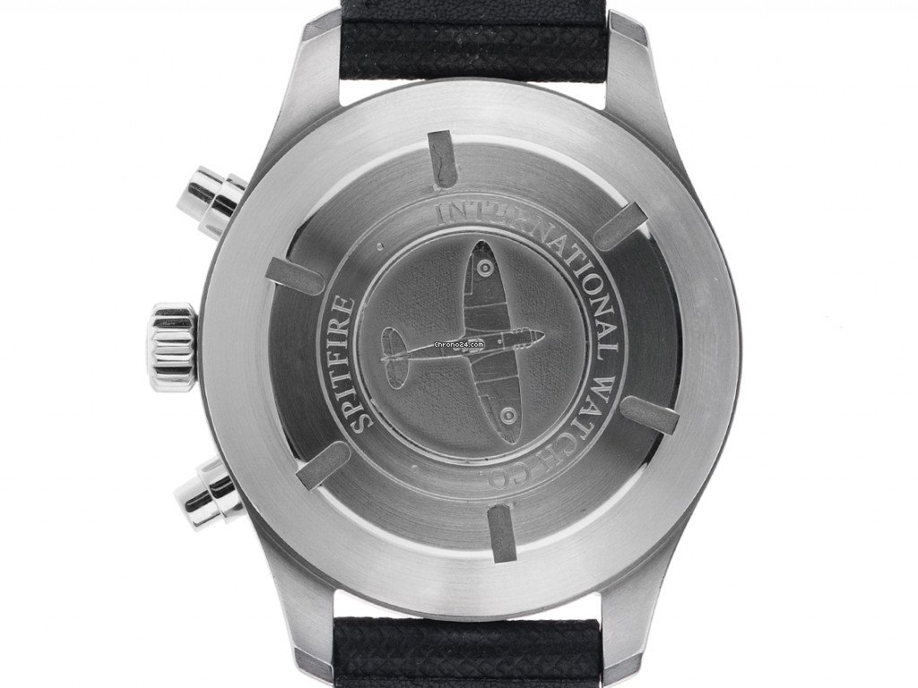 IMG_9081 IWC Pilot Spitfire Chronograph Mens watch Unisex Automatic Steel 387802 Replica 4