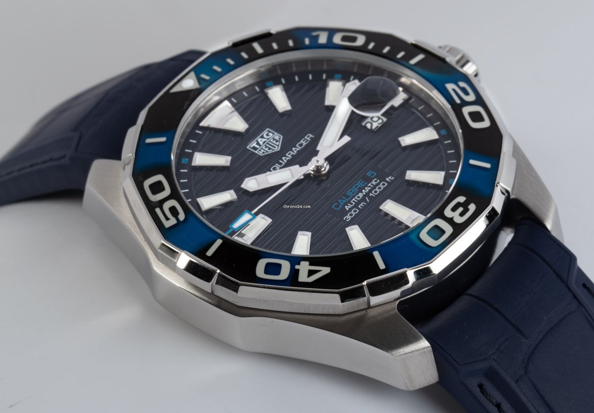 IMG_9081 TAG Heuer Aquaracer 300M Mens watch Unisex Automatic Steel WAY201P.FT6178 Replica 4