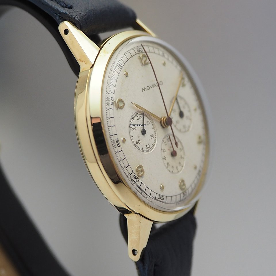 IMG_9081 Movado Manual winding Yellow gold 49036 Replica 4
