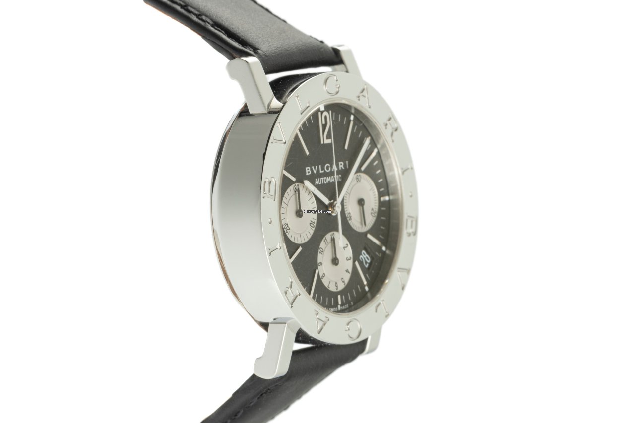 IMG_9081 Bulgari Bulgari Mens watch Unisex Automatic Steel BB38SLCH Replica 4