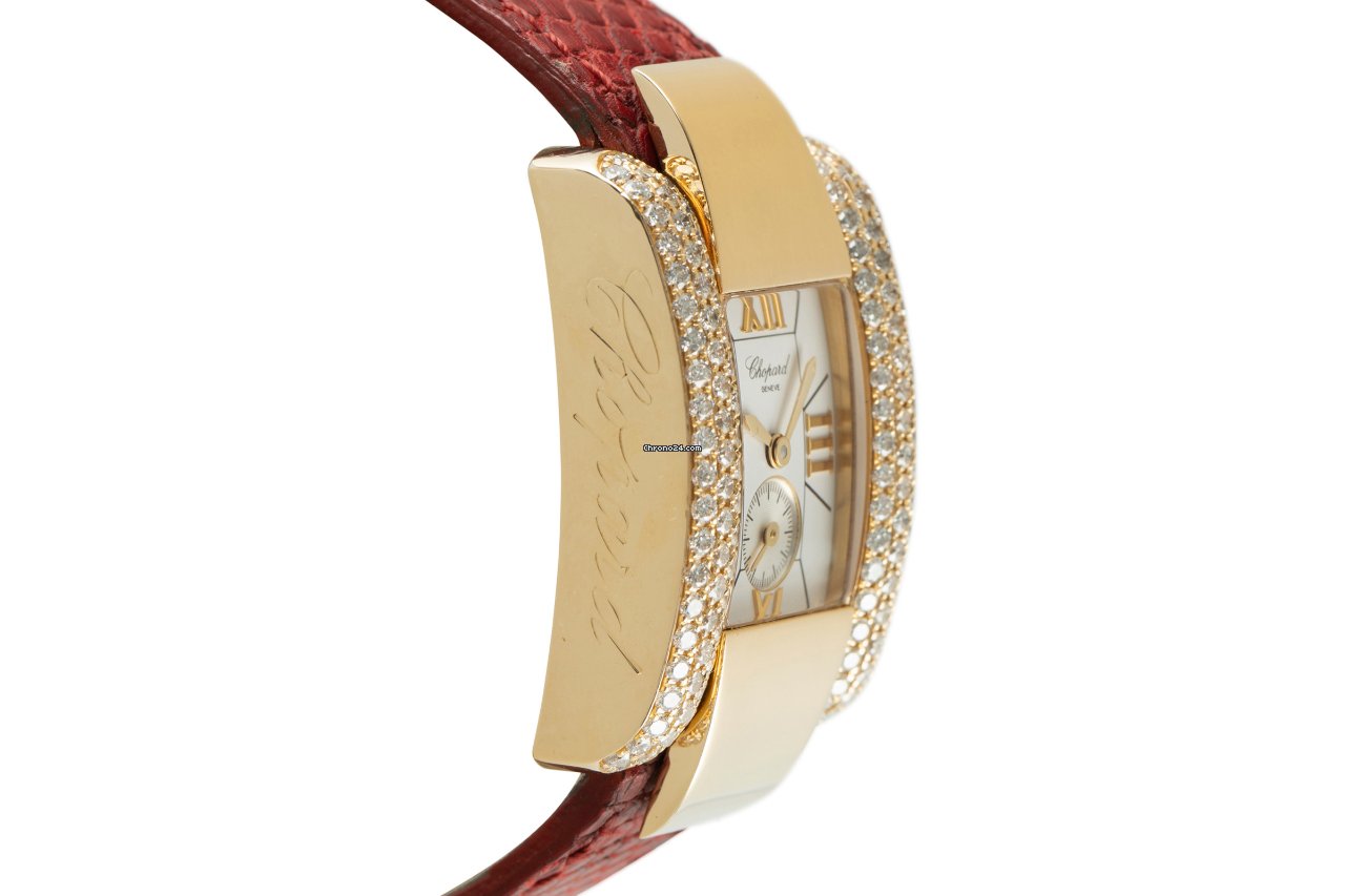 IMG_9081 Chopard La Strada Womens watch Quartz Yellow gold 41 6823 Replica 4