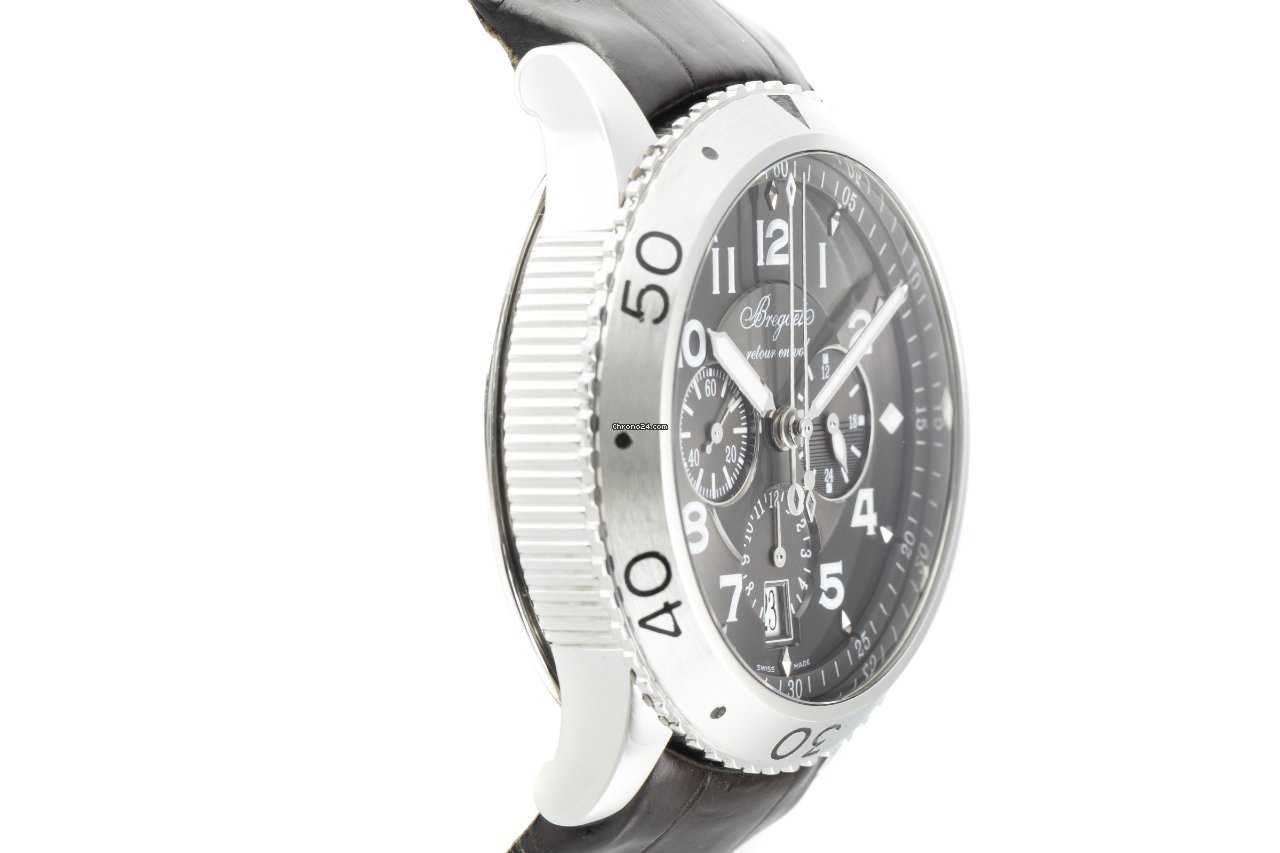 Breguet Type XX - XXI - XXII Mens watch Unisex Automatic Steel 3810ST929ZU Replica 4