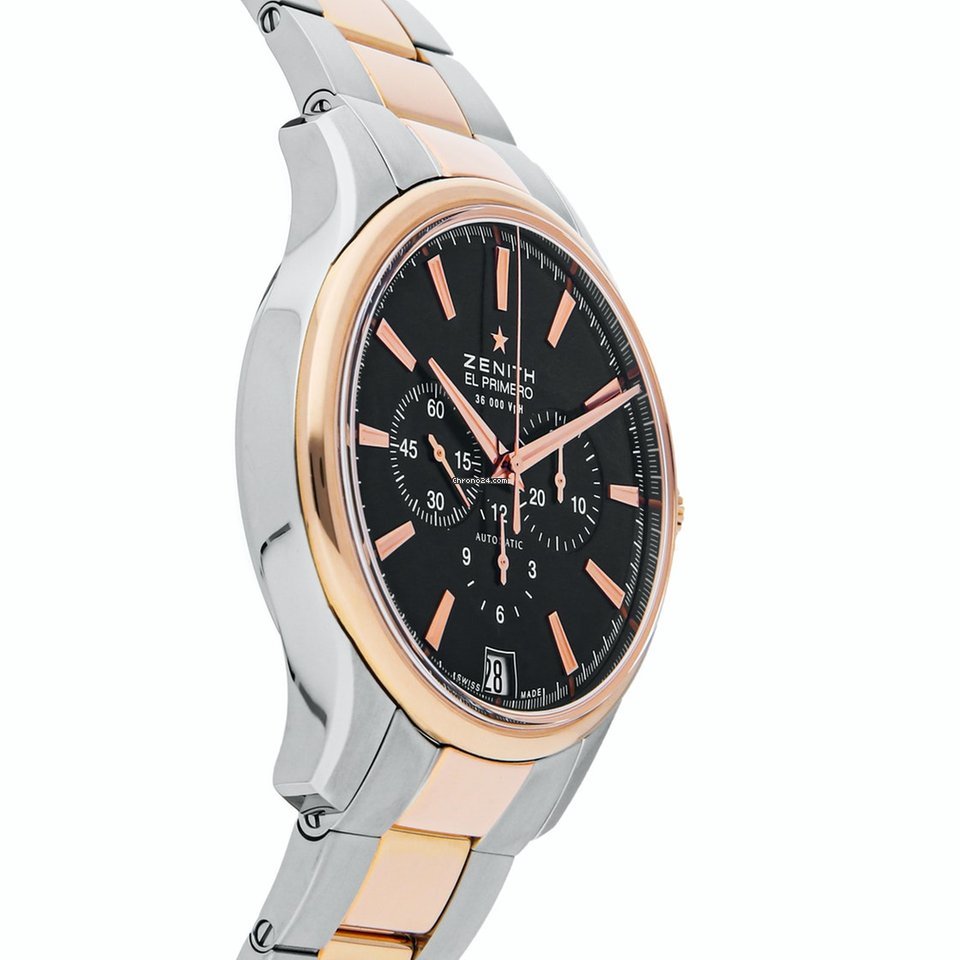 IMG_9081 Zenith Captain Chronograph Mens watch Unisex Automatic Steel 51.2112.400 75.M2110 Replica 4