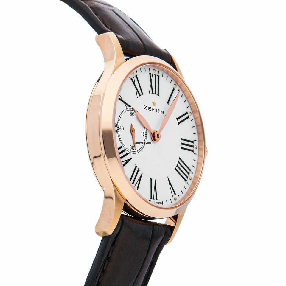 IMG_9081 Zenith Elite Ultra Thin Womens watch Automatic Rose gold 18.1025.680 11.C674 Replica 4