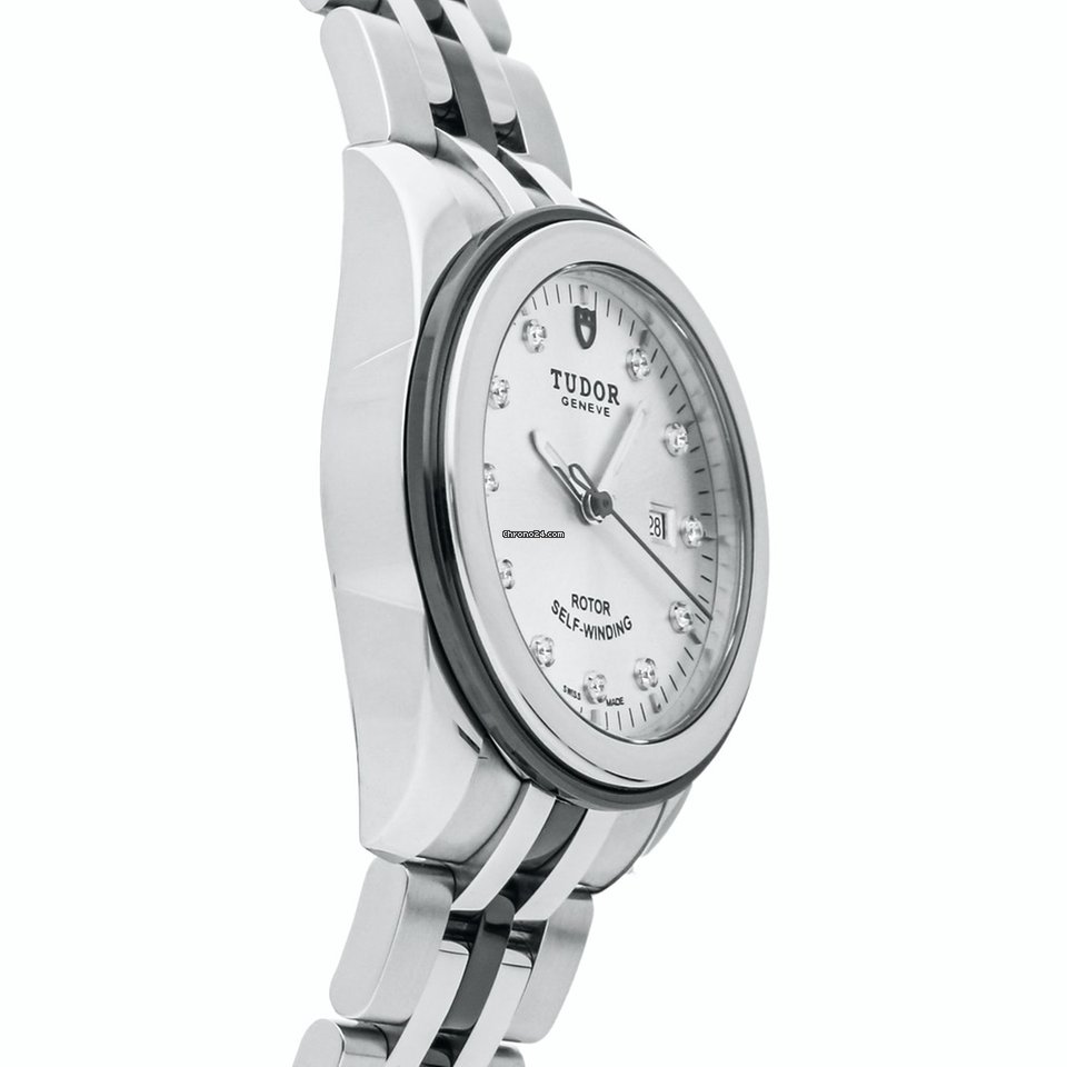 IMG_9081 Tudor Glamour Date Womens watch Automatic Steel 53010N SLV DI BRC Replica 4