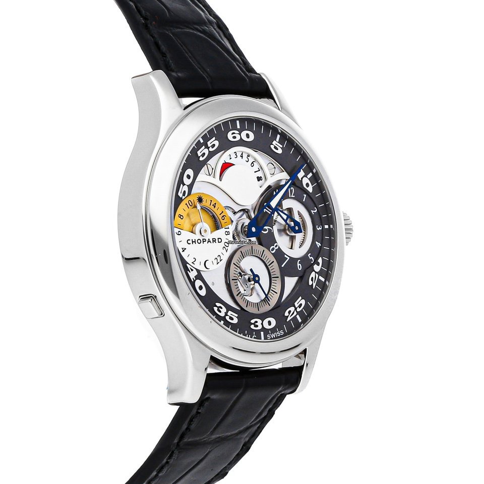 IMG_9081 Chopard L.U.C Mens watch Unisex Manual winding Steel 168449-3001 Replica 4