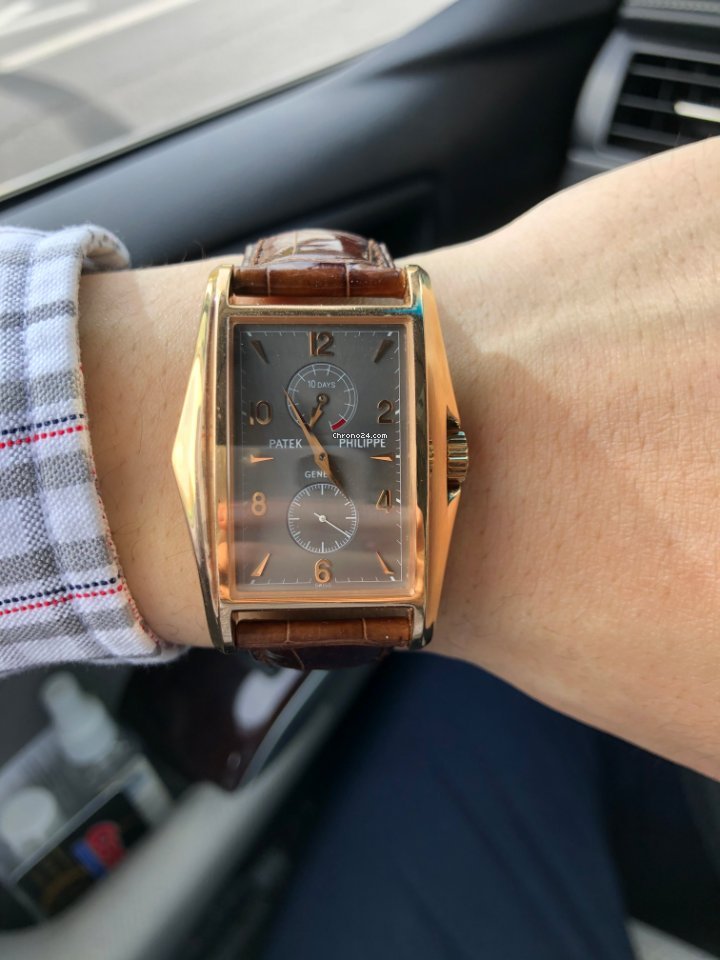 IMG_9081 Patek Philippe Gondolo Mens watch Unisex Rose gold 5100R Replica 4