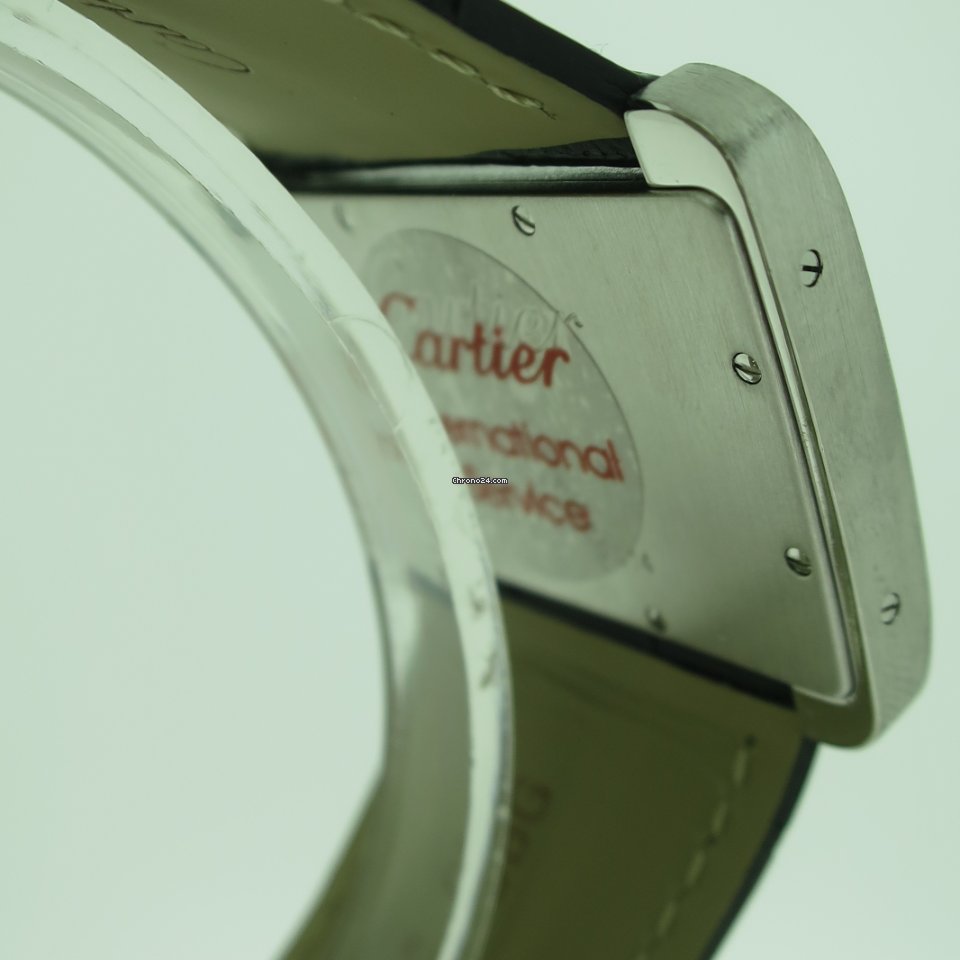 Cartier Tank Divan Womens watch Quartz White gold WA301370 Replica 4