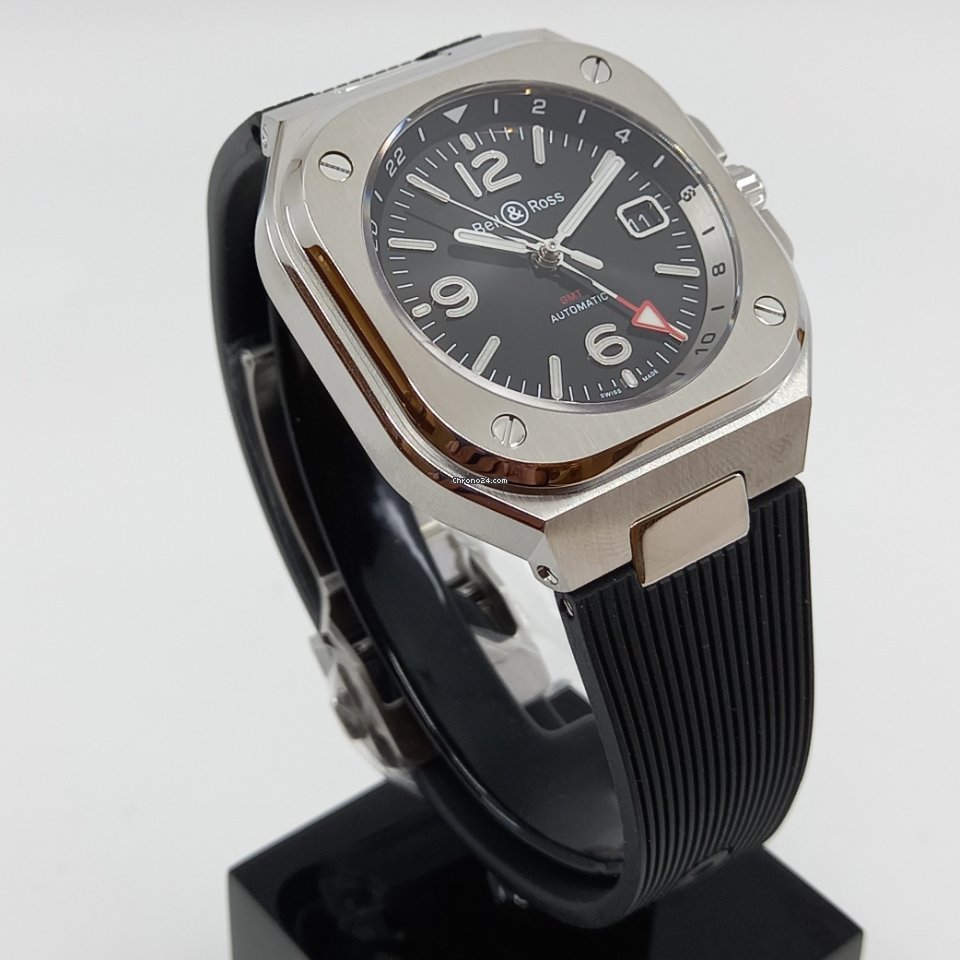 IMG_9081 Bell & Ross BR 05 Mens watch Unisex Automatic Steel BR05G-BL-ST SRB Replica 4
