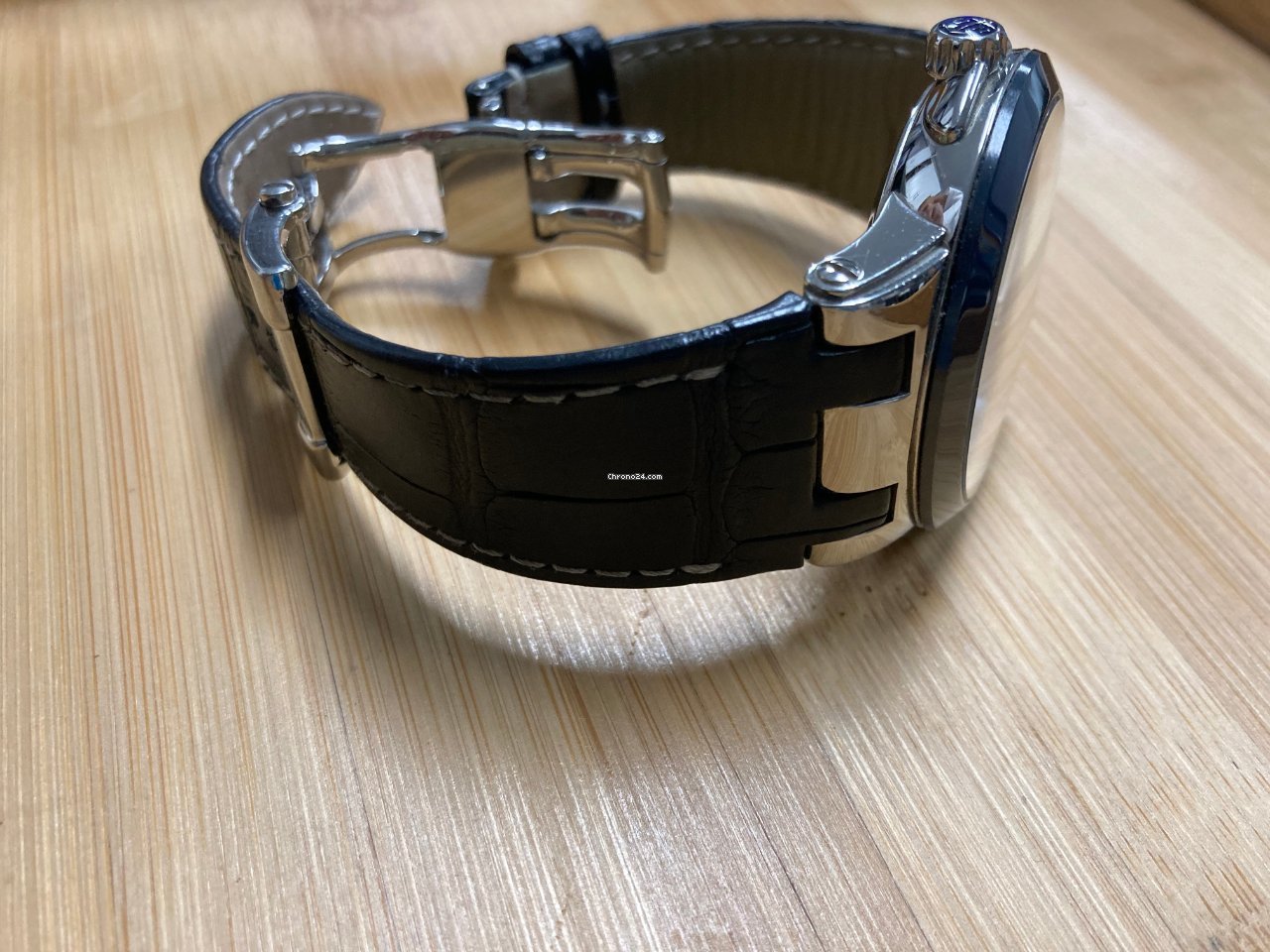 IMG_9081 Ulysse Nardin Executive Dual Time Mens watch Unisex Automatic Steel 243-00 43 Replica 4