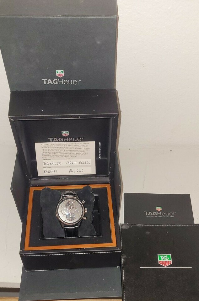 IMG_9081 TAG Heuer Carrera Calibre 1887 Mens watch Unisex Automatic Steel CAR2110.FC6266 Replica 4