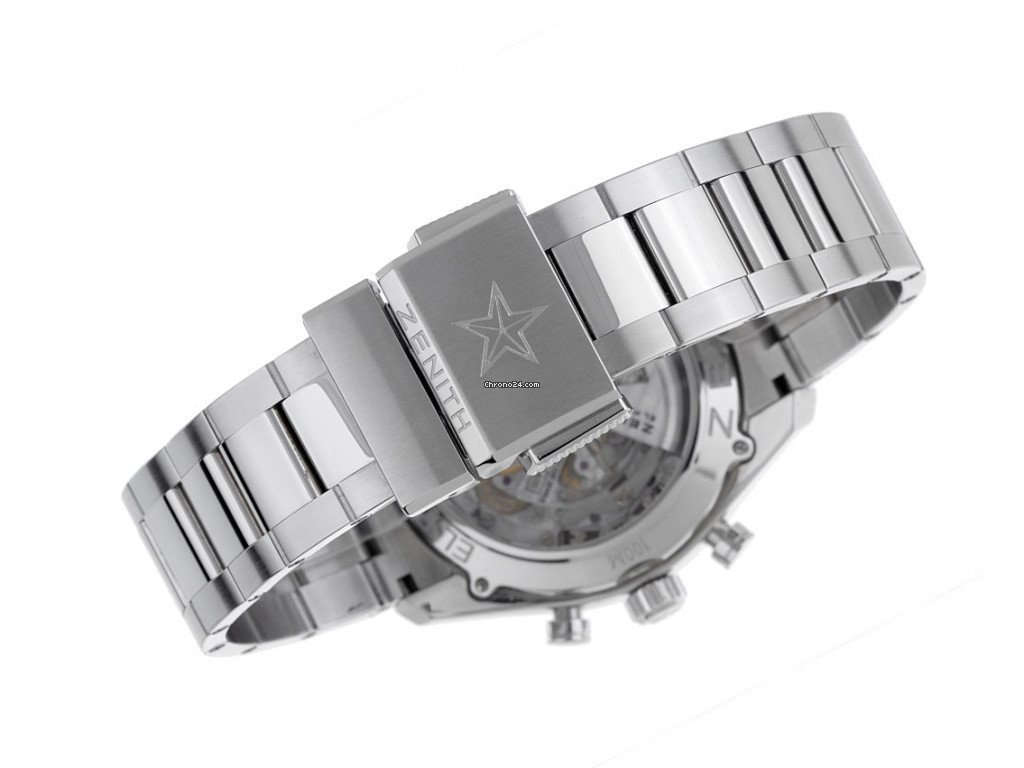 IMG_9081 Zenith El Primero 36000 VpH Mens watch Unisex Automatic Steel 03.2040.400 01.M2040 Replica 4