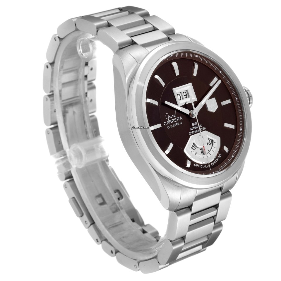 TAG Heuer Grand Carrera Mens watch Unisex Automatic Steel WAV5113.BA0901 Replica 4